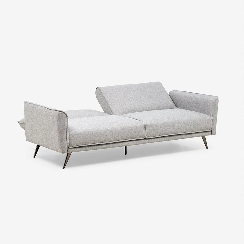 FUTON KOBBE TELA GRIS PERLA - 3