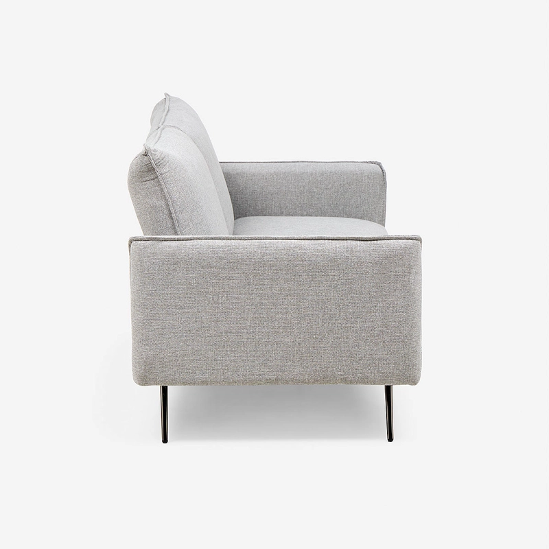 FUTON KOBBE TELA GRIS PERLA - 5