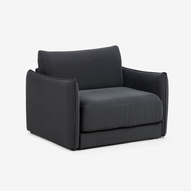 SILLON CAMA BALBOA TELA GRAFITO - 1
