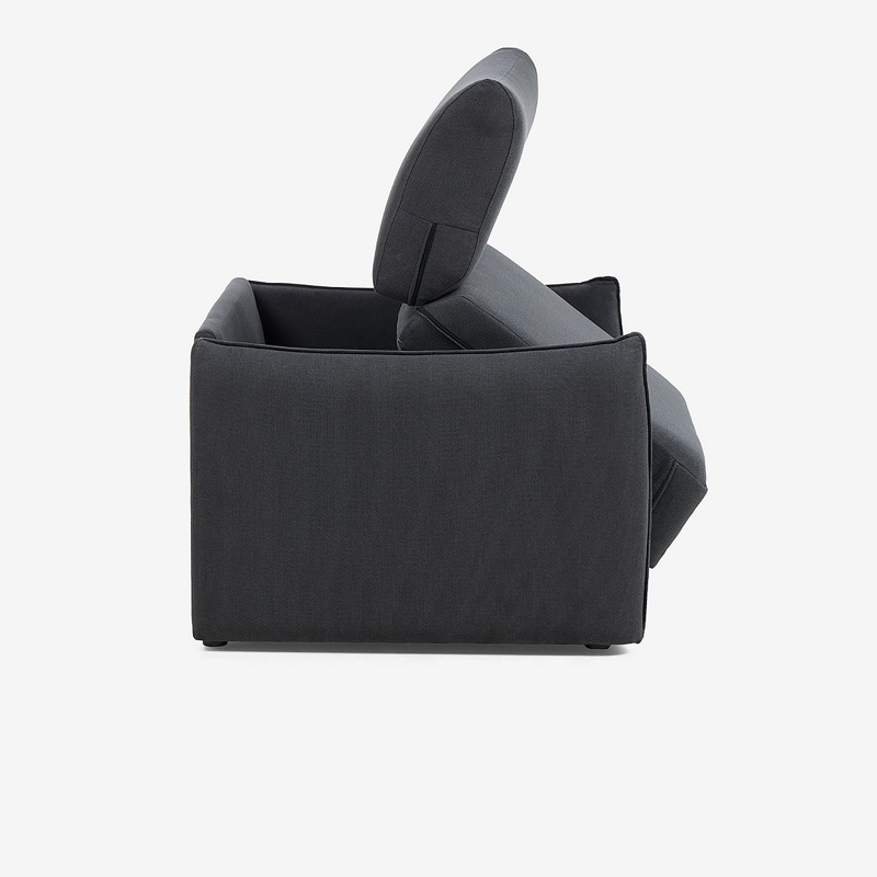 SILLON CAMA BALBOA TELA GRAFITO - 7
