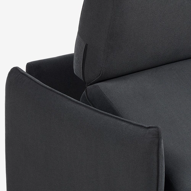 SILLON CAMA BALBOA TELA GRAFITO - 9