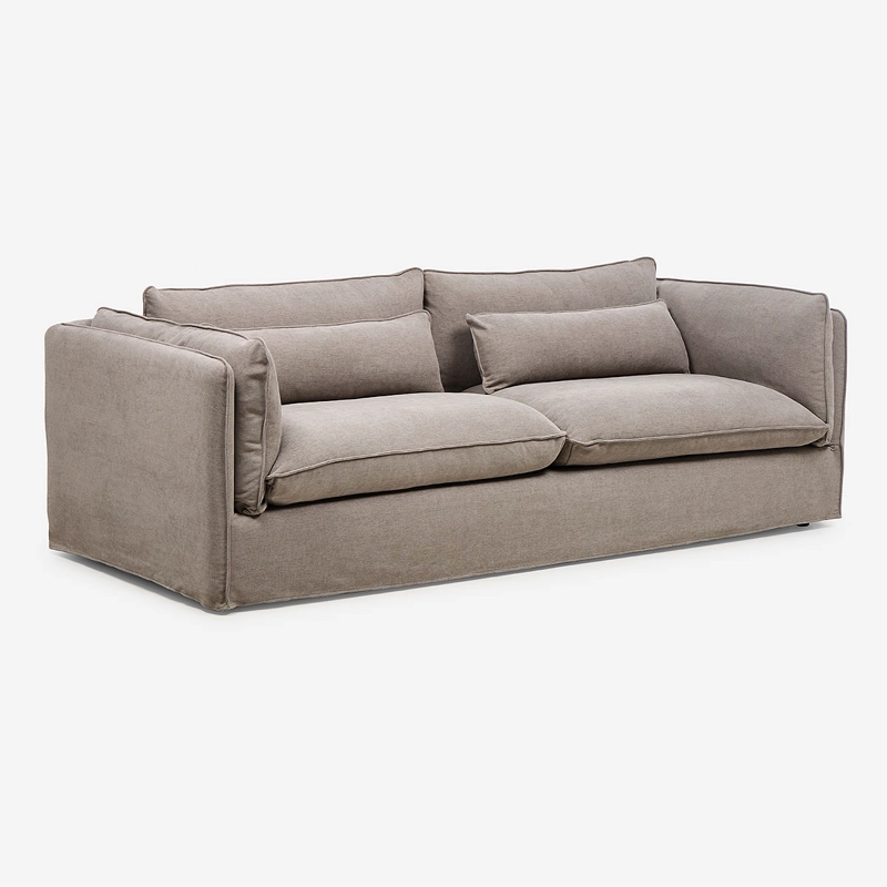 SOFA ALPES 3.5 CUERPOS TELA LEGIADO - 1