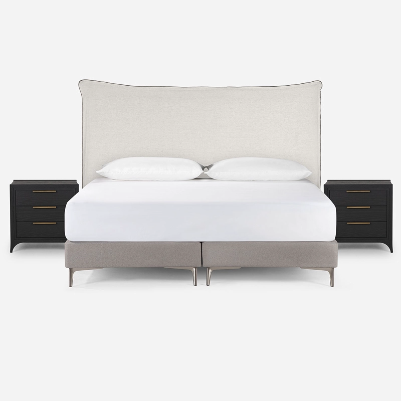 SET DE MUEBLES HOWICK TELA KING - 1