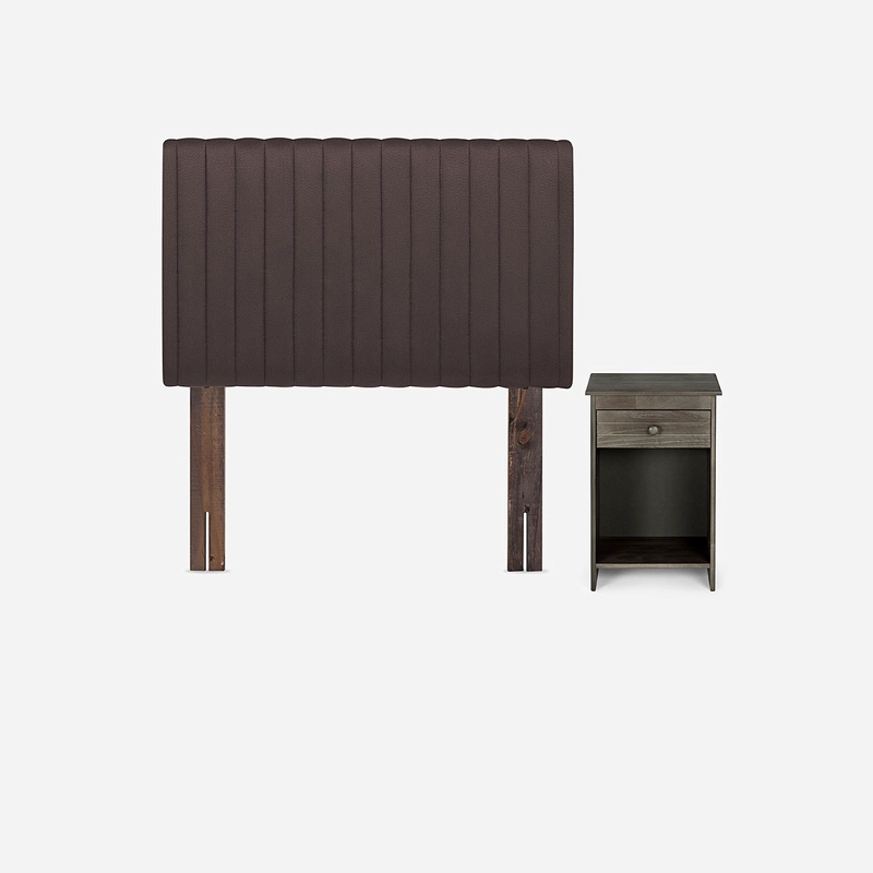 SET DE MUEBLES LUCIO 1.5 PLAZAS CHOCOLATE - 2
