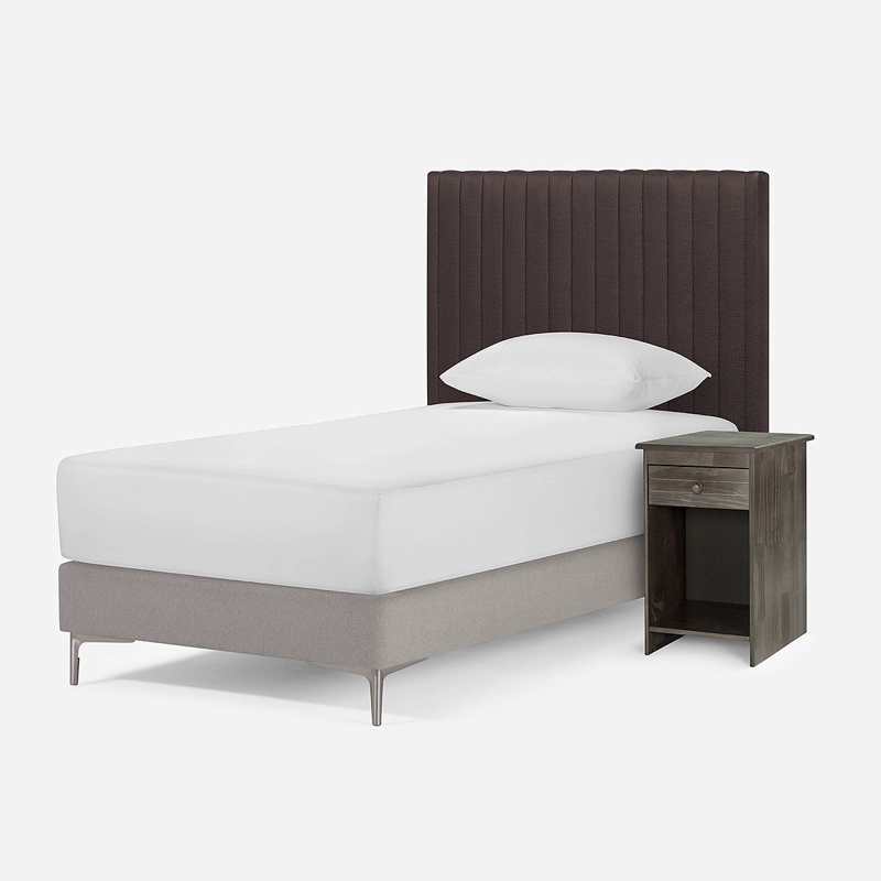 SET DE MUEBLES LUCIO 1.5 PLAZAS CHOCOLATE - 3