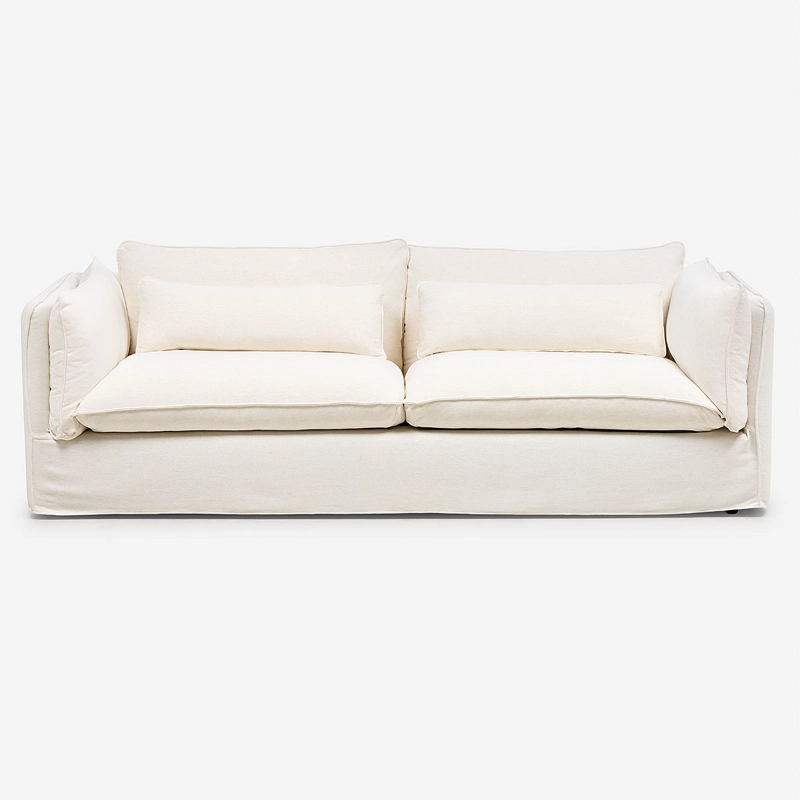 SOFA ALPES 3.5 CUERPOS TELA CRUDO - 2