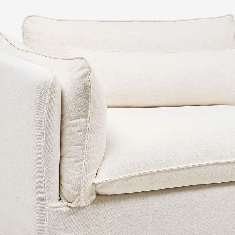 SOFA ALPES 3.5 CUERPOS TELA CRUDO - 5
