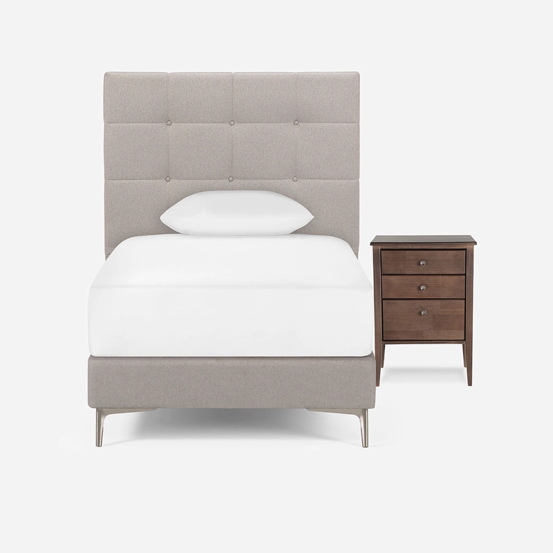 SET DE MUEBLES ISSEY 1.5 PLAZAS VISON - 1