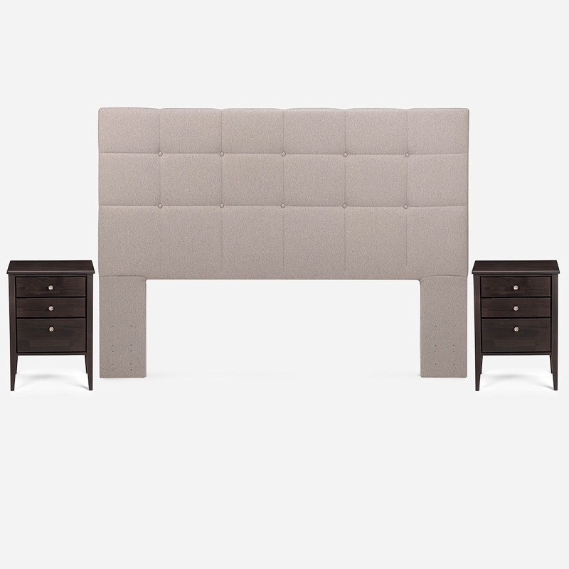 SET DE MUEBLES ISSEY KING GRAFITO - 1