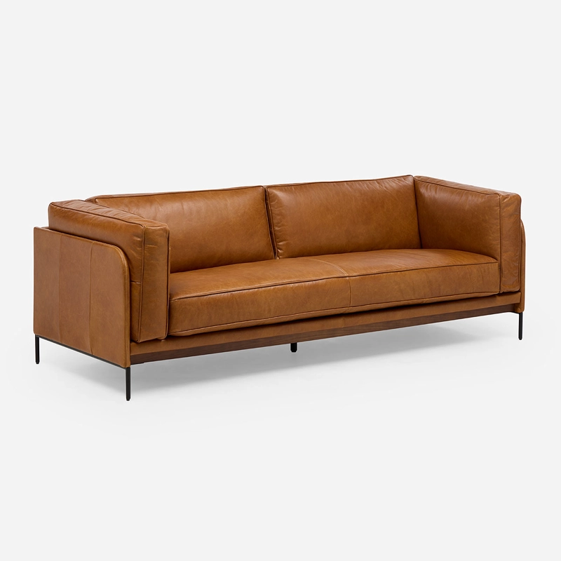 SOFA SERIK 3 CUERPOS CUERO - 1