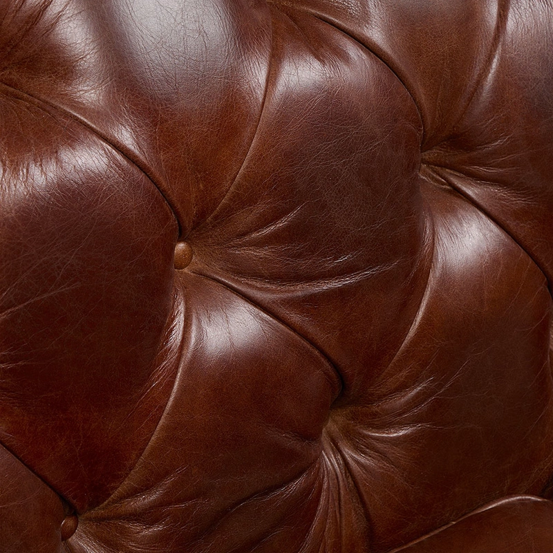 SOFA CHESTERFIELD II 3.5 CUERPOS CUERO - 9