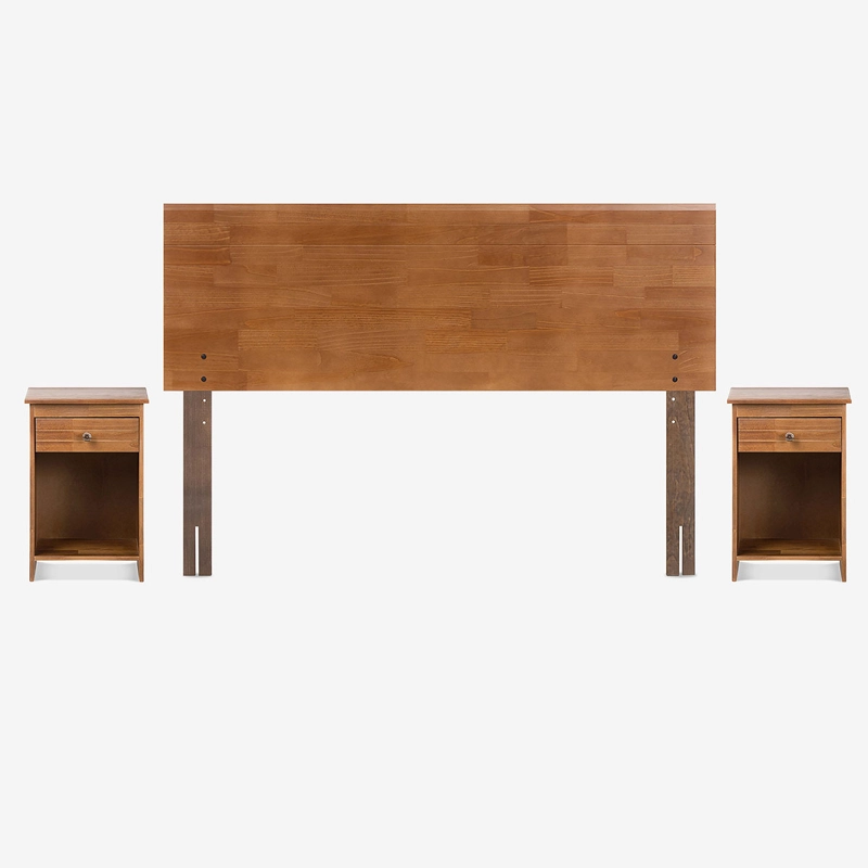 SET DE MUEBLES TABOR II 2 PLAZAS TOFFEE - 2