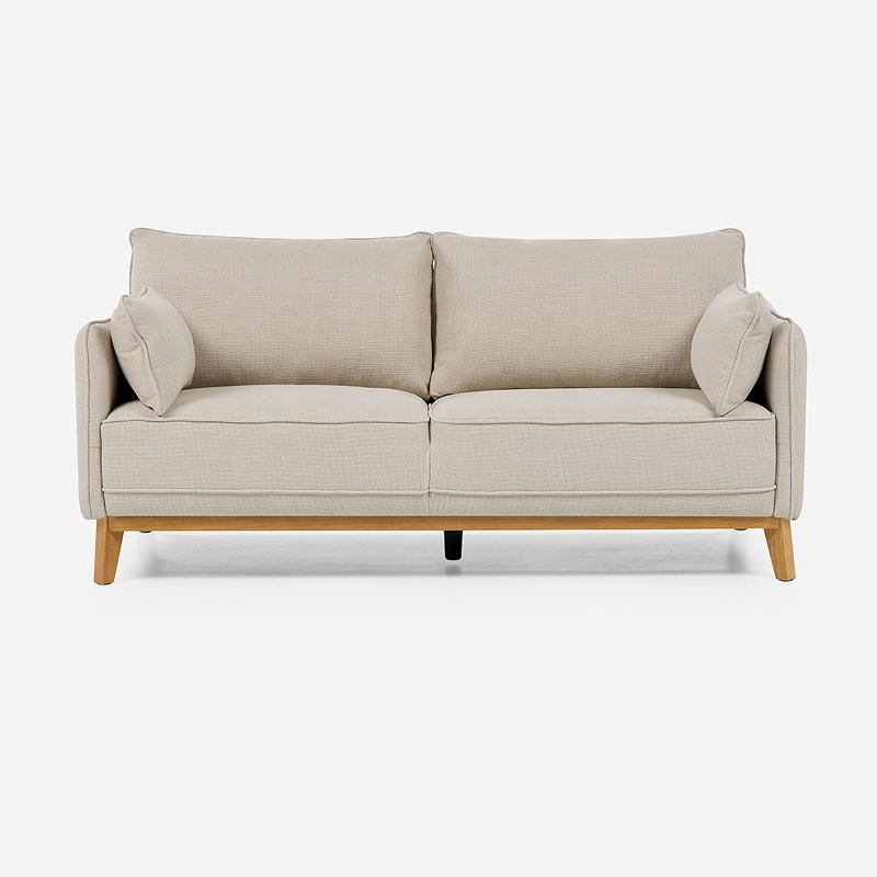 SOFA HOLSTEBRO 3 CUERPOS TELA BEIGE - 2
