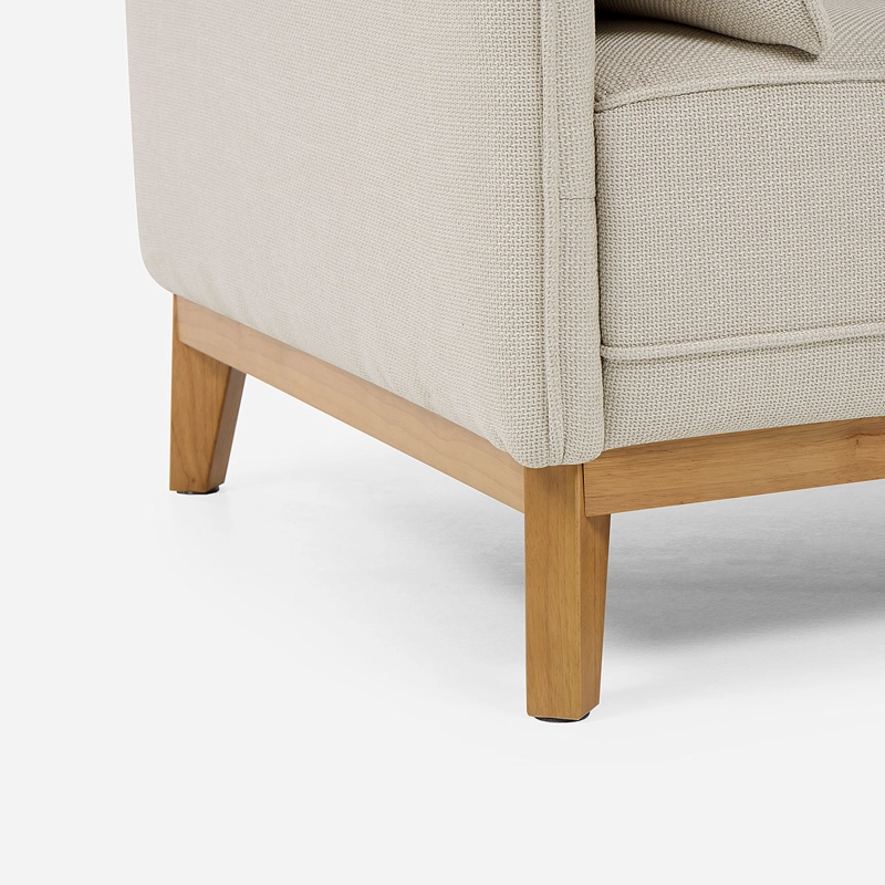 SOFA HOLSTEBRO 3 CUERPOS TELA BEIGE - 5
