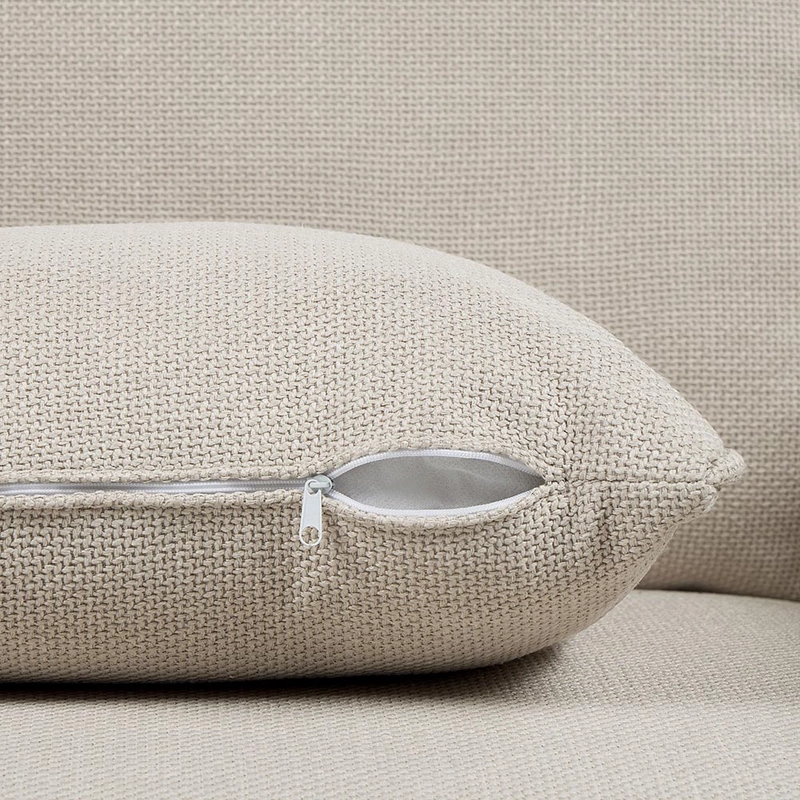 SOFA HOLSTEBRO 3 CUERPOS TELA BEIGE - 8