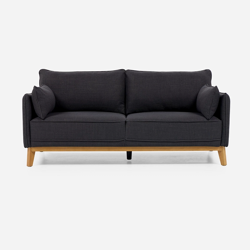 SOFA HOLSTEBRO 3 CUERPOS TELA CHARCOAL - 3