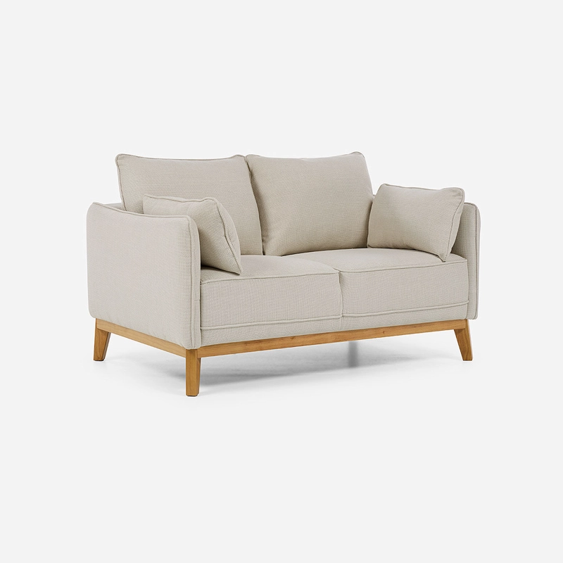 SOFA HOLSTEBRO 2 CUERPOS TELA BEIGE - 1