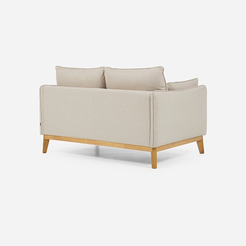 SOFA HOLSTEBRO 2 CUERPOS TELA BEIGE - 5