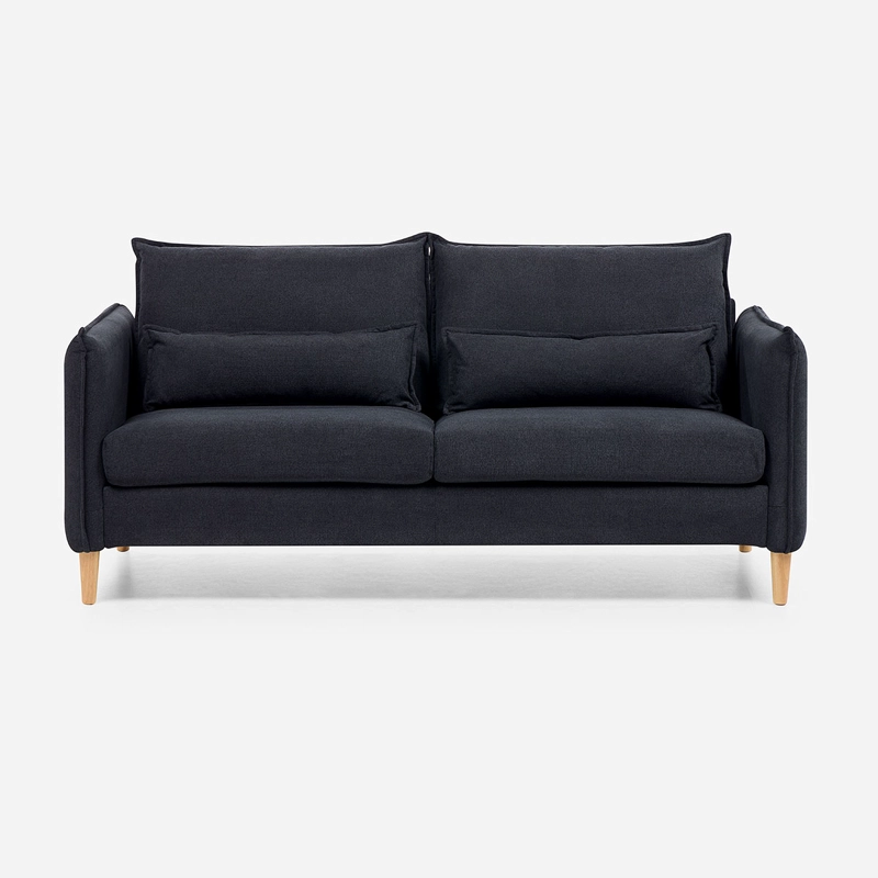 SOFA BLUME 3 CUERPOS TELA GRAFITO - 2