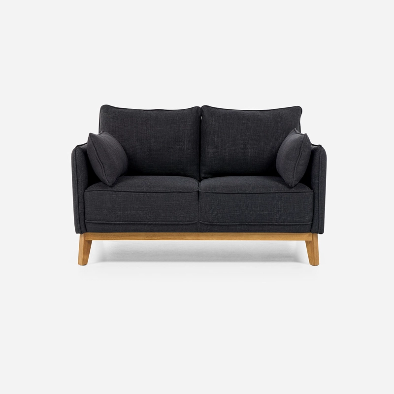 SOFA HOLSTEBRO 2 CUERPOS TELA CHARCOAL - 2