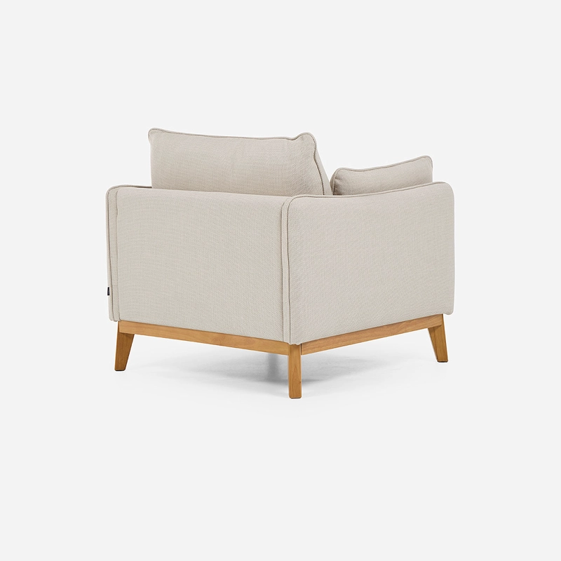 SILLON HOLSTEBRO 1 CUERPO TELA BEIGE - 5