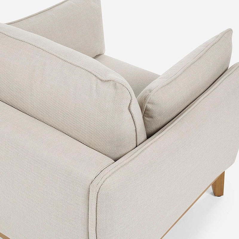 SILLON HOLSTEBRO 1 CUERPO TELA BEIGE - 8