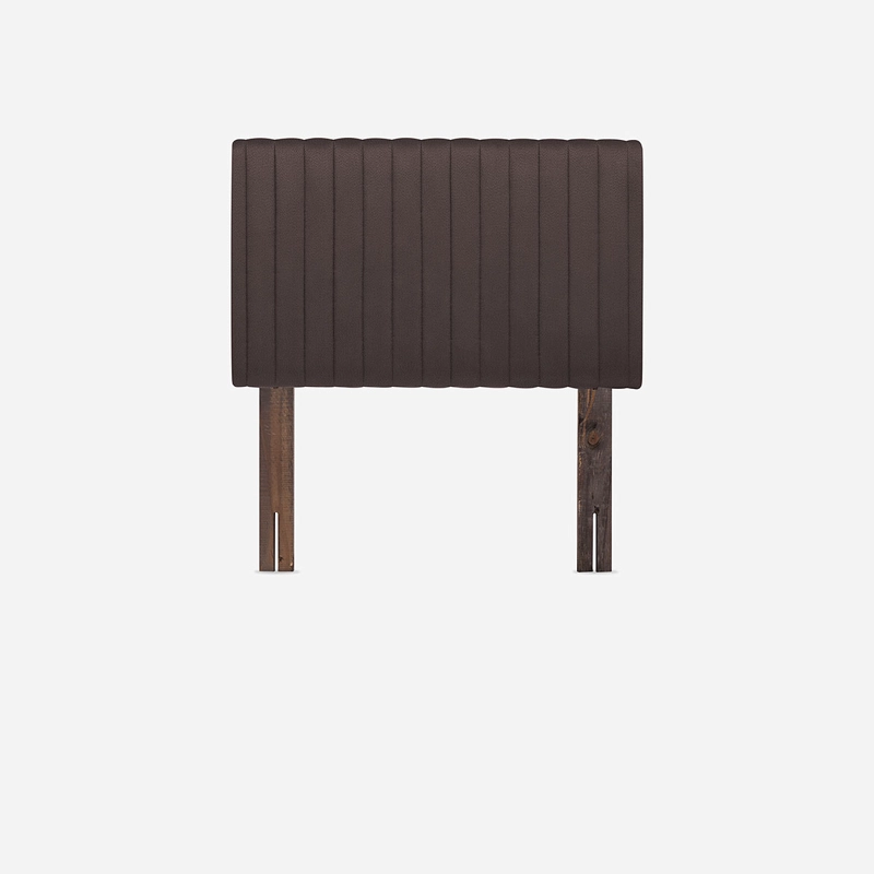 RESPALDO LUCIO 1.5 PLAZAS COLOR CHOCOLATE - 2