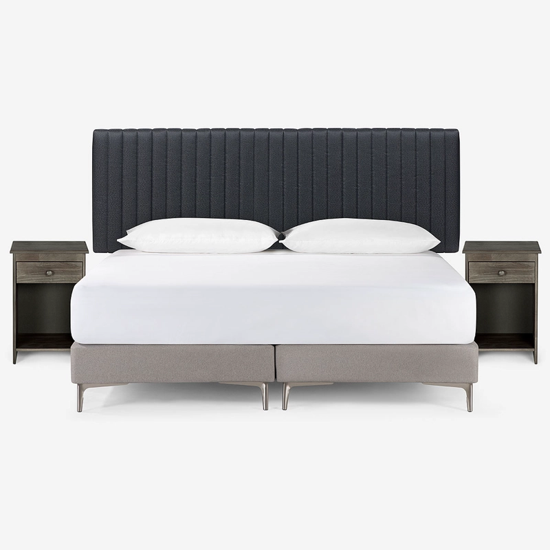 SET DE MUEBLES LUCIO II KING GRAFITO - 2