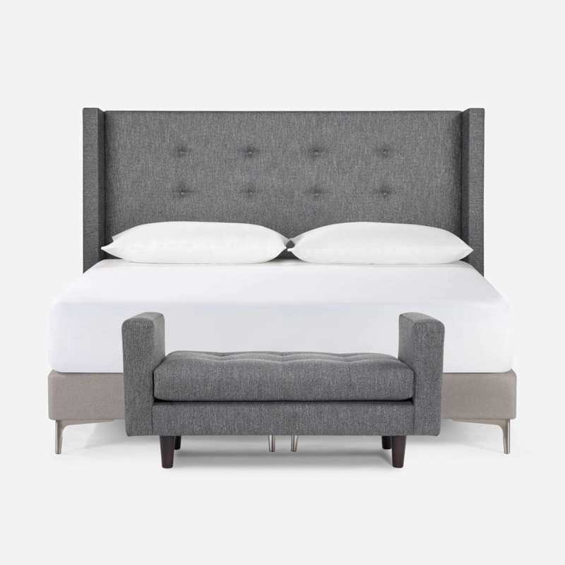 SET RESPALDO NEW BRICKELL SUPER KING + BANCA MEGAN - 1