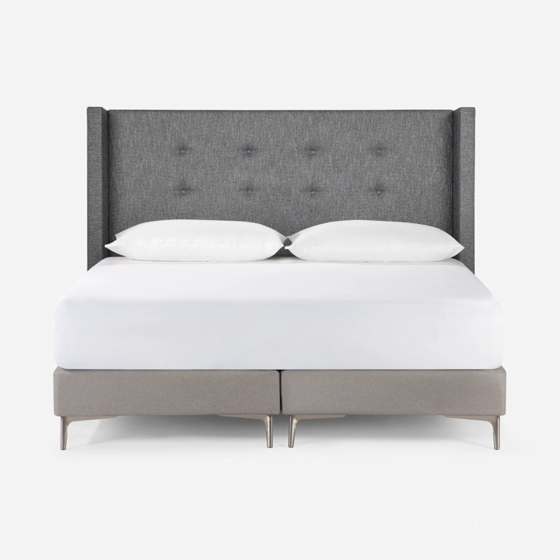 RESPALDO BRICKELL TELA CHARCOAL KING - 4