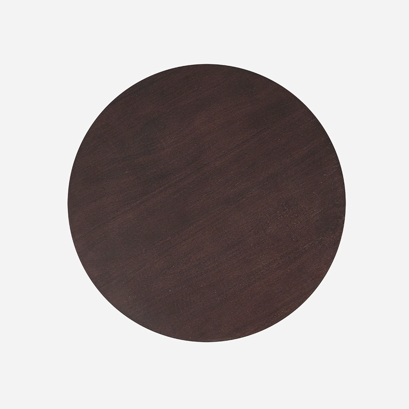 MESA DE CENTRO KAVI 86 X 86 CM MARRON - 4