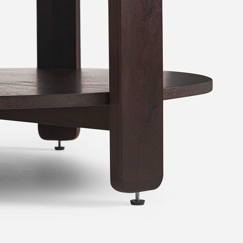 MESA DE CENTRO KAVI 86 X 86 CM MARRON - 7