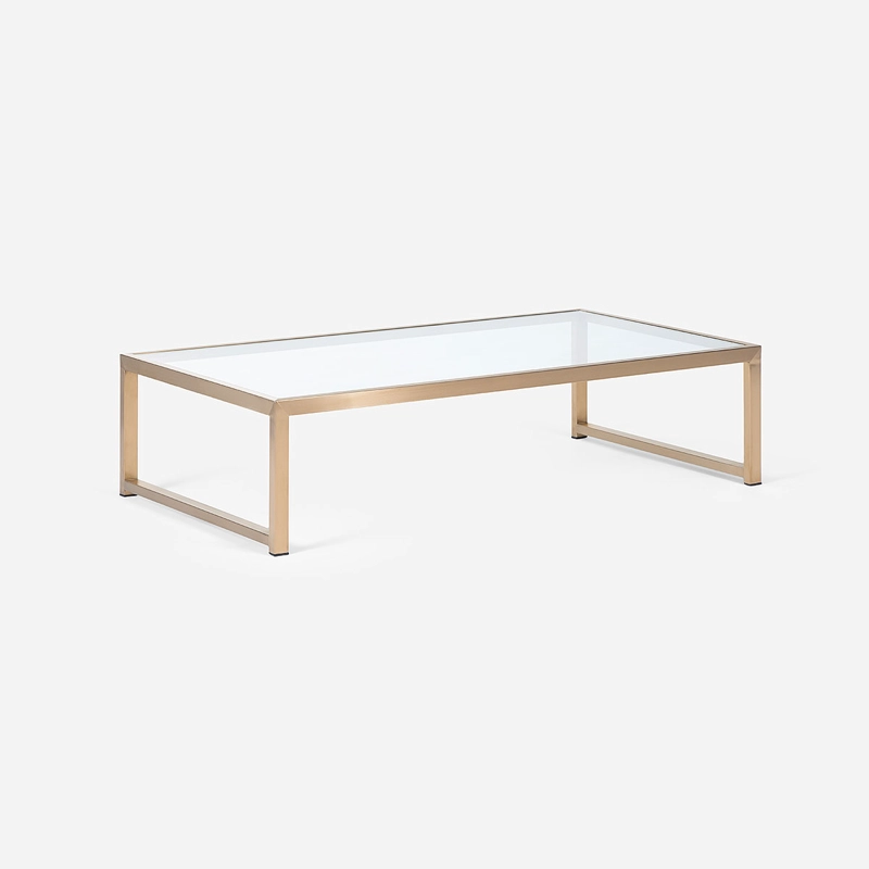 MESA DE CENTRO TRESA 120 X 60 CM DORADO - 5