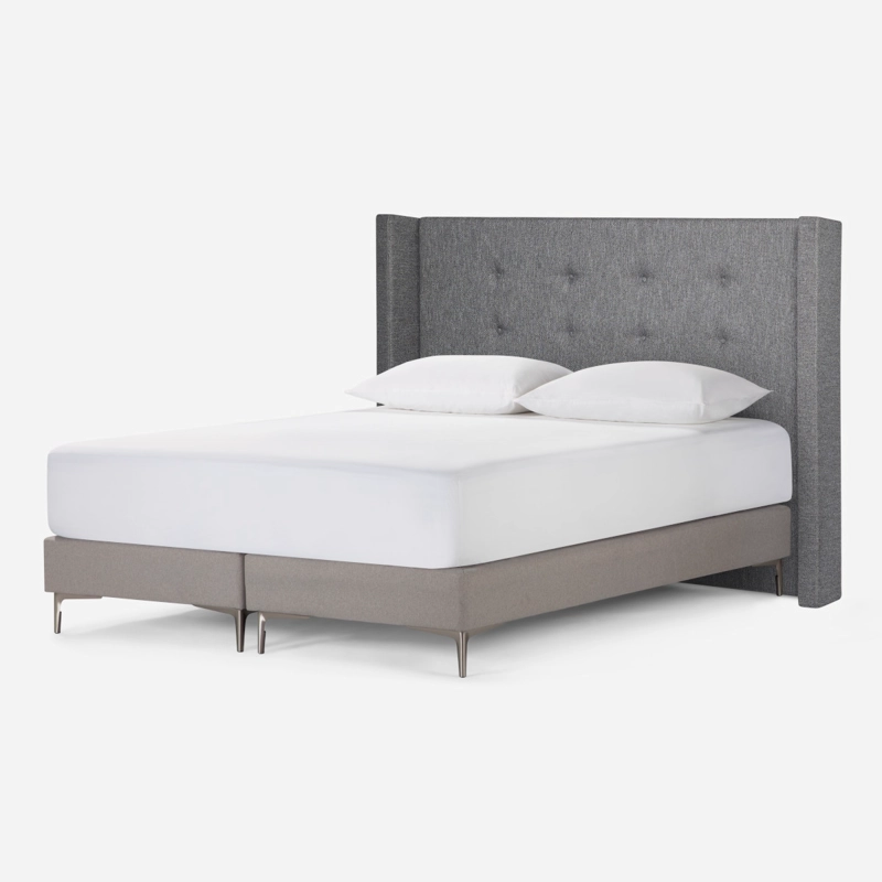 RESPALDO BRICKELL TELA CHARCOAL SUPER KING - 2