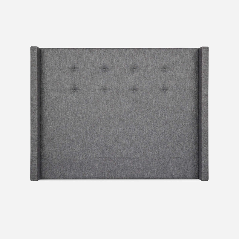 RESPALDO BRICKELL TELA CHARCOAL 2 PLAZAS - 1