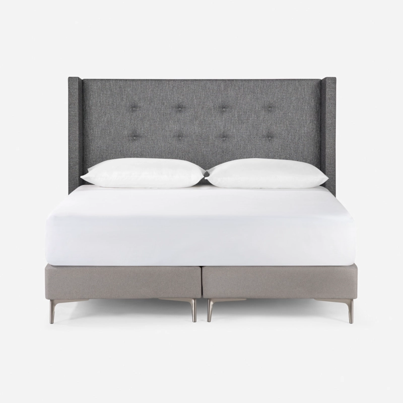RESPALDO BRICKELL TELA CHARCOAL 2 PLAZAS - 4