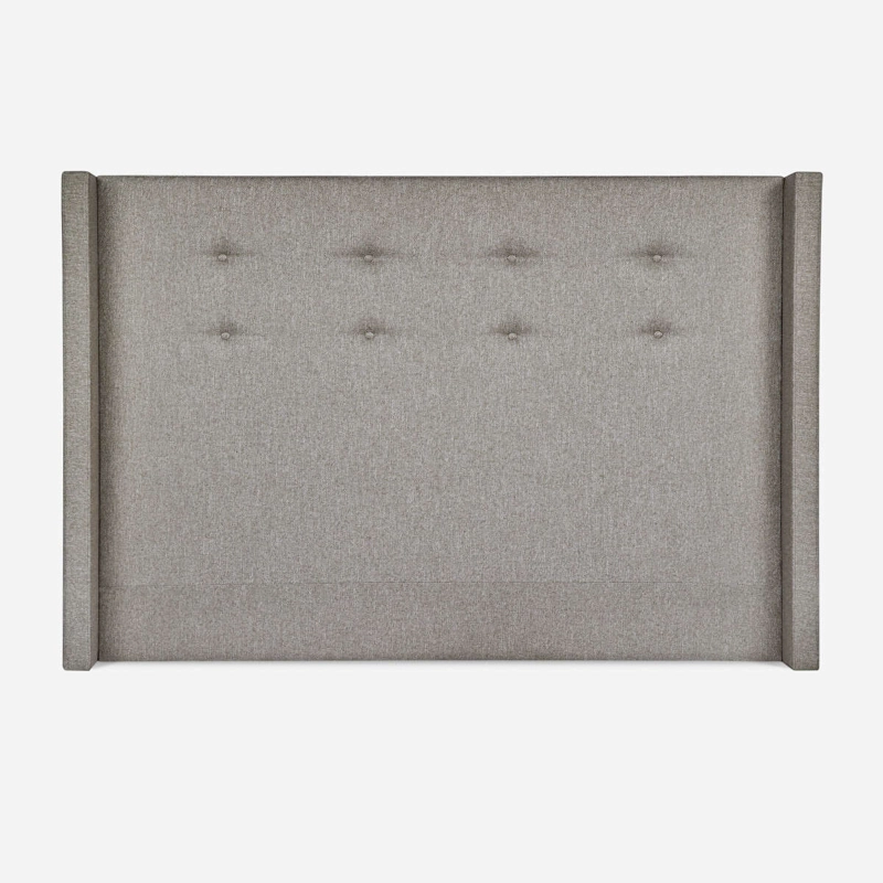 RESPALDO BRICKELL SUPER KING GRIS - 1