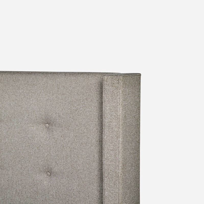 RESPALDO BRICKELL SUPER KING GRIS - 2