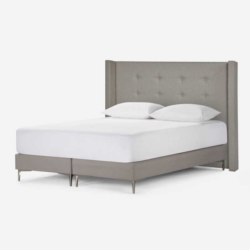 RESPALDO BRICKELL SUPER KING GRIS - 3