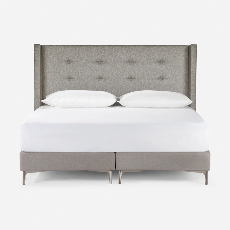 RESPALDO BRICKELL SUPER KING GRIS - 4