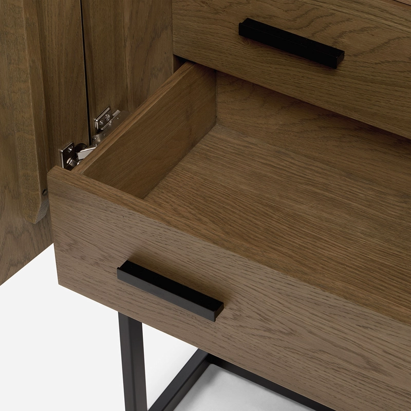 ESTANTE STANTON 100 X 45 X 200 MARRON - 7