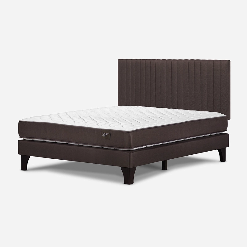 CAMA NEW ERGO T 2 PLAZAS + RESPALDO LUCIO CHOCOLATE - 3