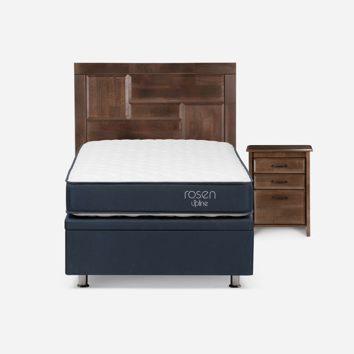 BOXET UPLINE 1,5 PLAZAS 150X200 CM + MUEBLES DOLCE - 1