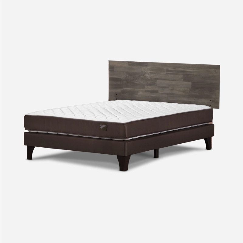 CAMA NEW ERGO T 2 PLAZAS + RESPALDO TABOR GRAFITO - 5