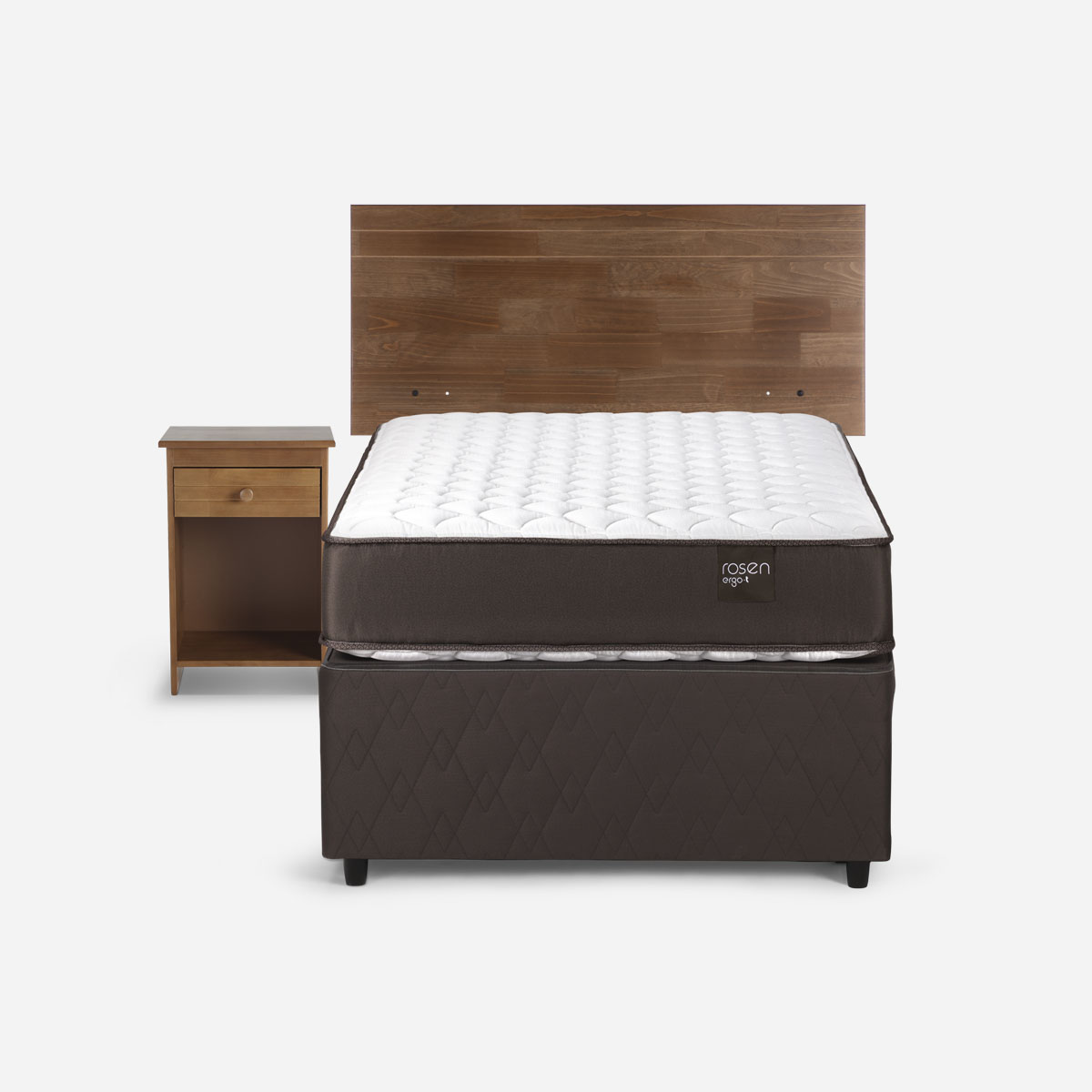 ROSEN DIVAN ERGO T NEW 1,5 PLAZAS 105X200 CM TABOR CARAMELO - 1