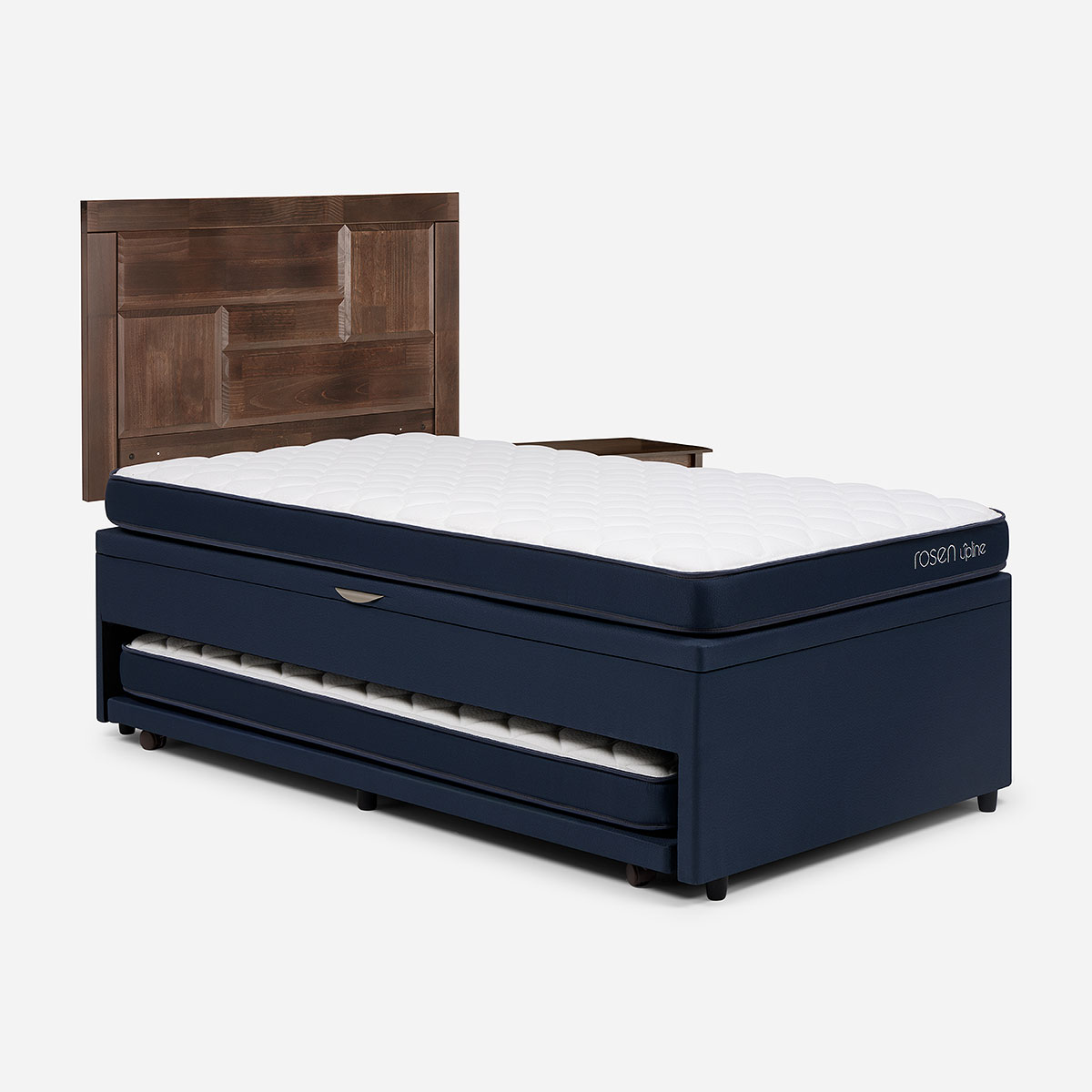BED BOXET ROSEN UPLINE 1,5 PLAZAS + MUEBLES DOLCE - 9