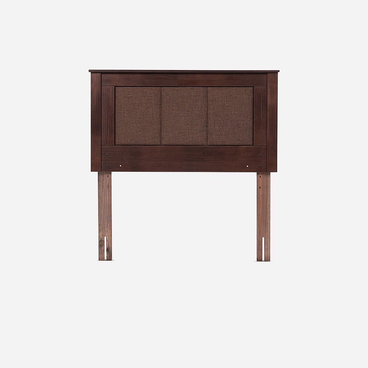 CAMA ROSEN ART 4 1,5 PLAZAS + RESPALDO RACHEL MARRON - 3