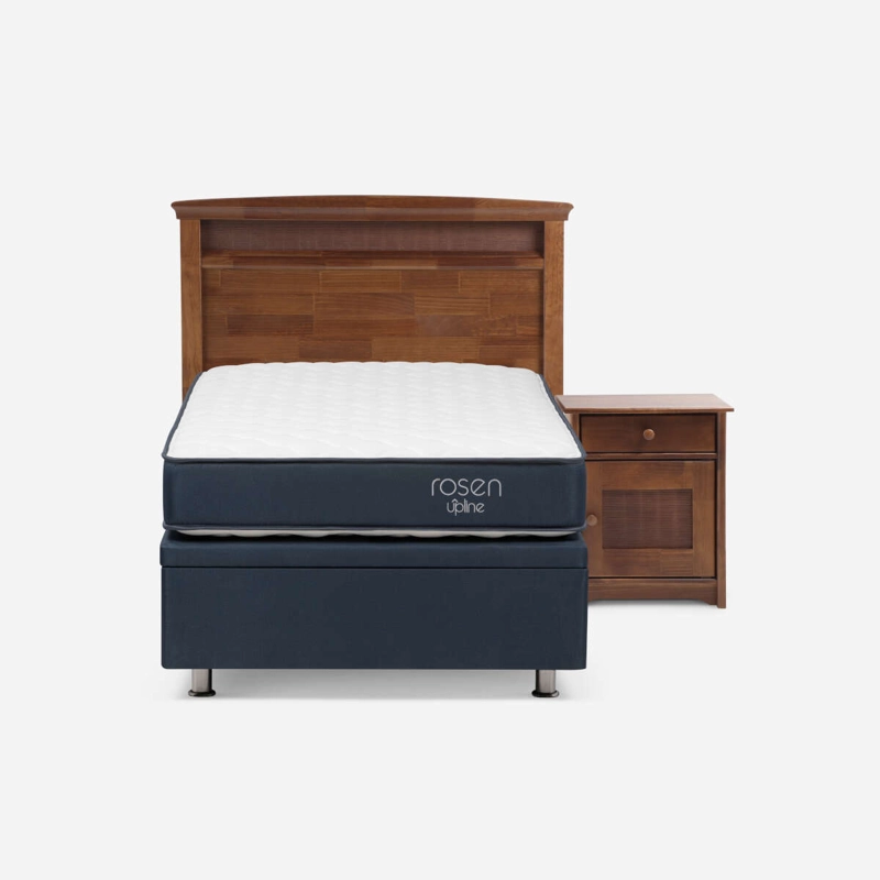 BOXET UPLINE 1 PLAZA 90X200 CM + MUEBLES VENETO - 1