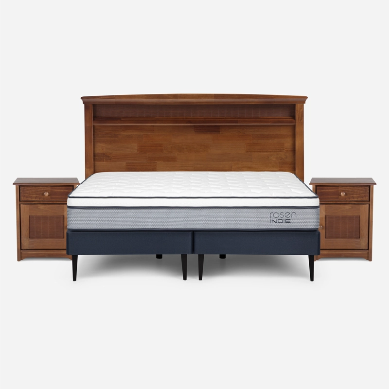 CAMA EUROPEA INDIE 2 PLAZAS BD + MUBLES VENETO - 1