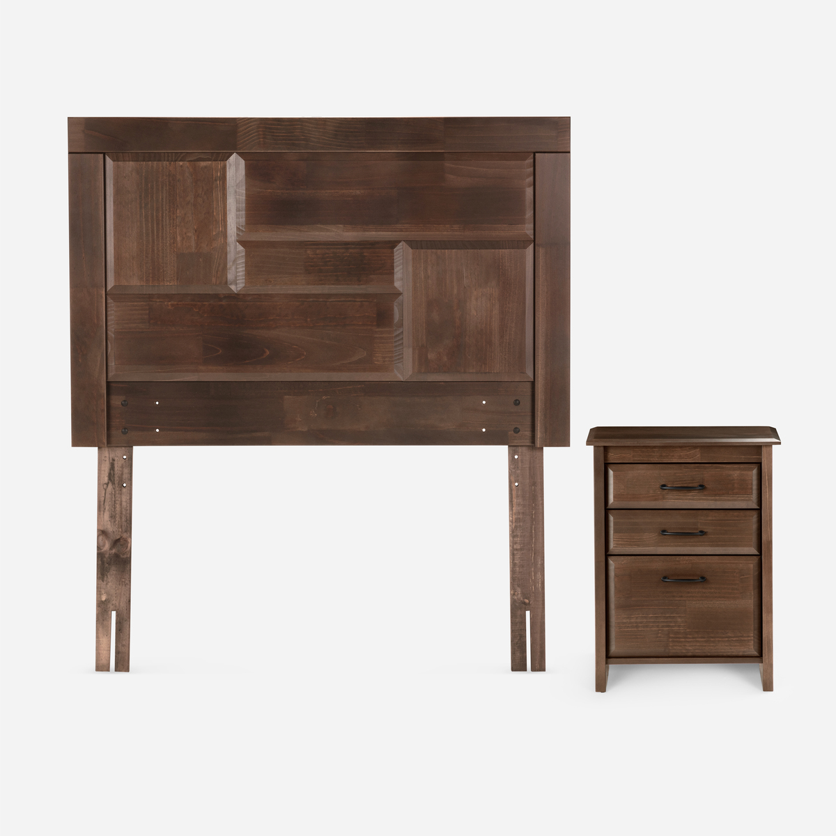 CAMA EUROPEA ROSEN INDIE 1 PLAZA + MUEBLES DOLCE - 2